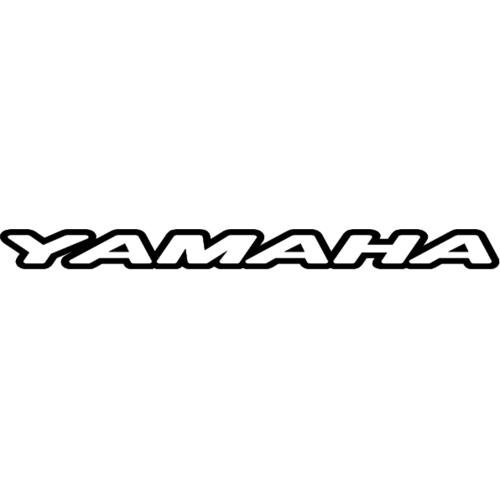 Трафарет надписи Yamaha