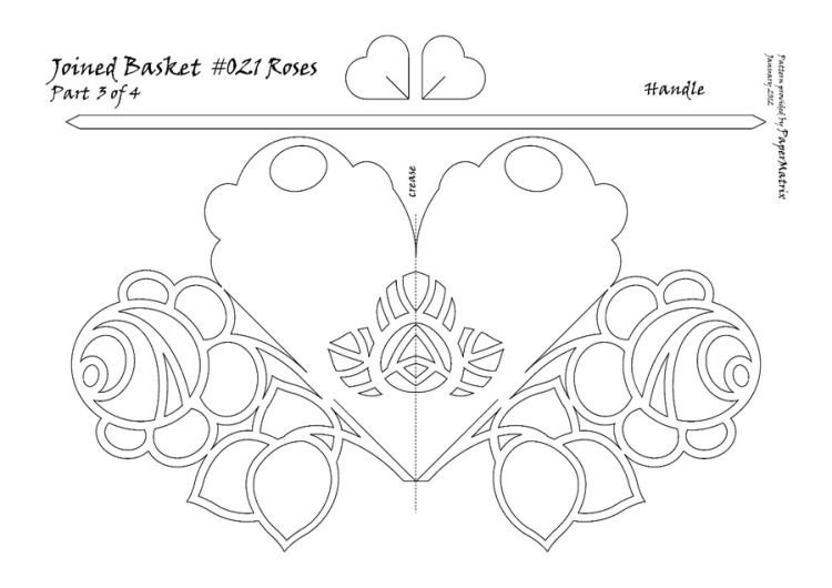Трафарет для открытки