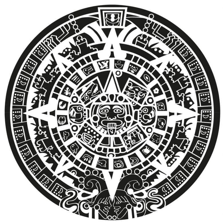 Ацтекский календарь Майя