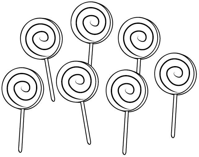 Раскраски леденцов