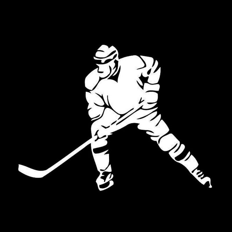 Хоккеист рисунок