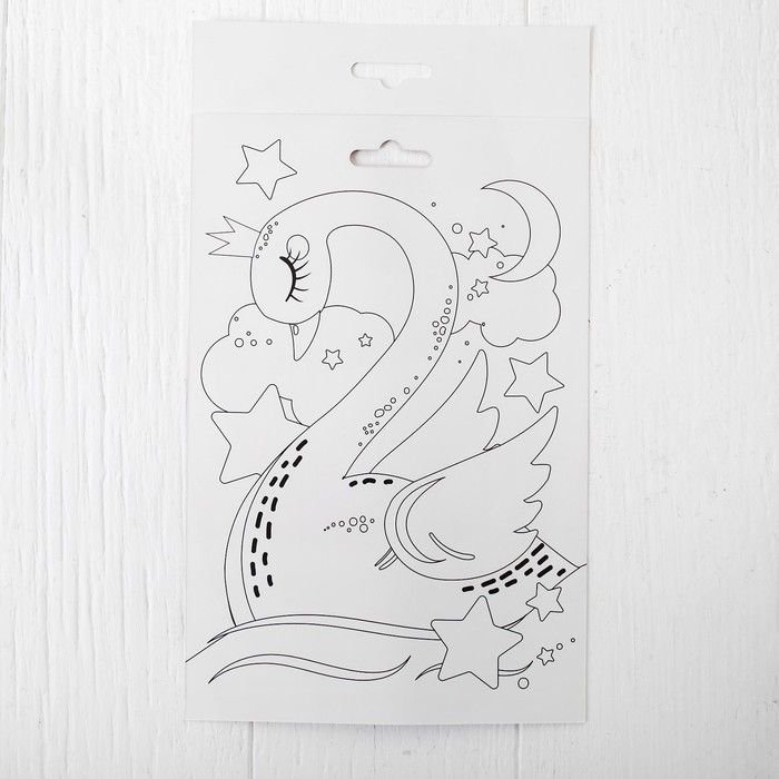 Вытынанки Царевна лебедь