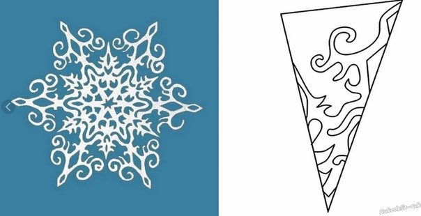 Узоры для снежинок