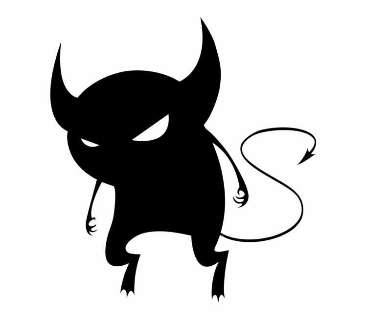 Дьявол мультяшный