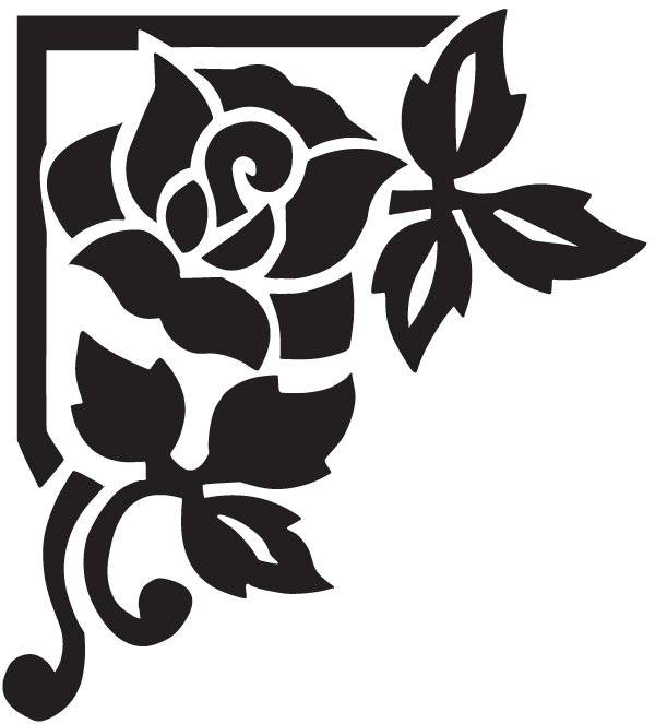 Трафарет узоры