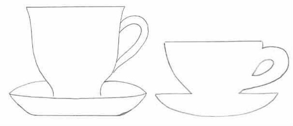 Рисование чайный сервиз в старшей группе Колдина