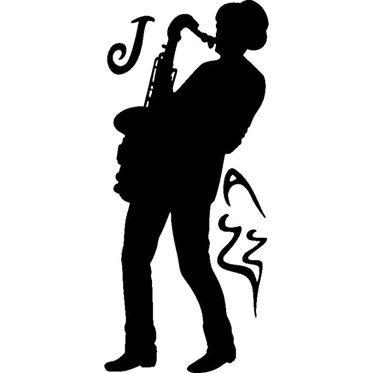 Саксофонисты черно-белые