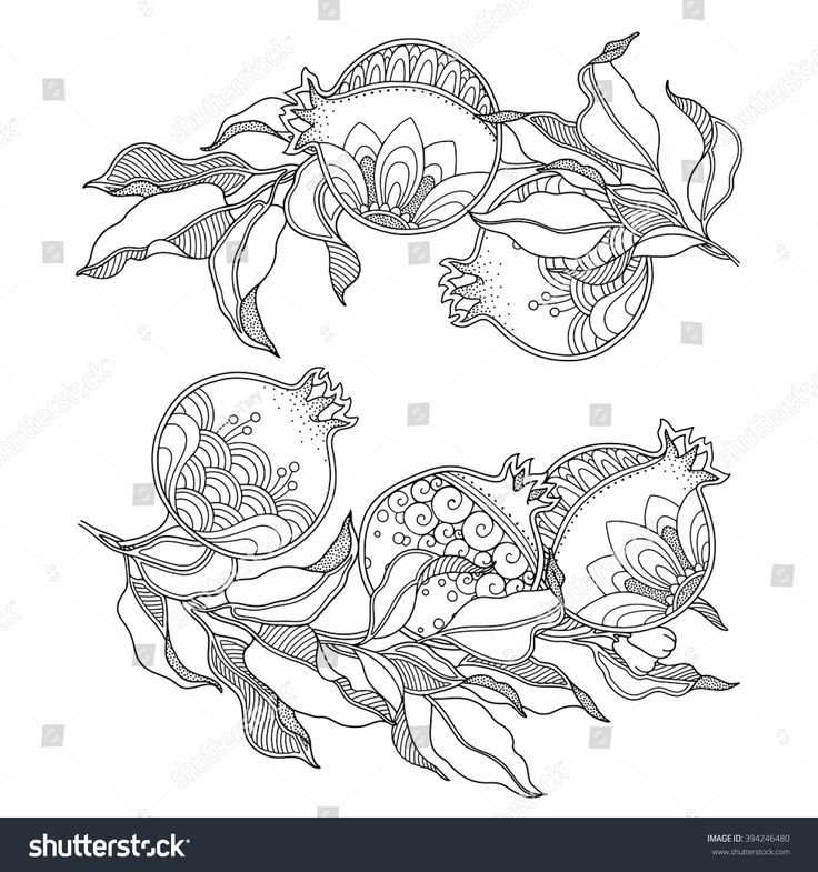 Гранат орнамент