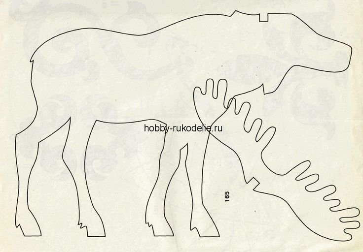 Трафареты для поделок из фанеры