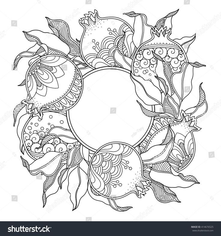 Декоративная Графика фрукты