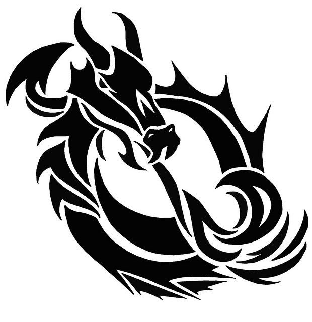 Векторный дракон