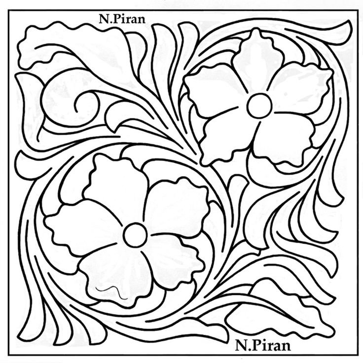 Узоры для чеканки