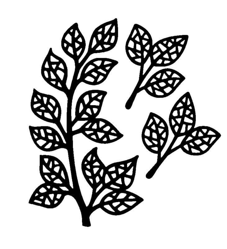 Трафарет "цветы"