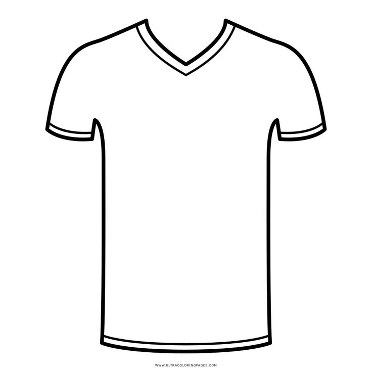 Футболка раскраска для детей