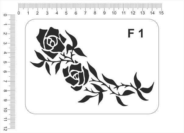 Трафареты татуировок для девушек