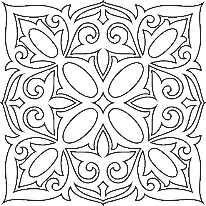 Орнамент в квадрате