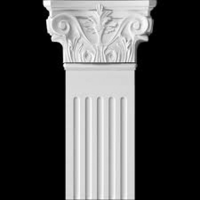 Капитель Коринфская пилястра 3d