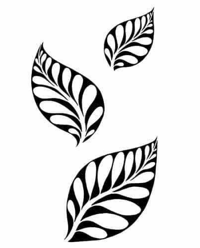 Трафарет узоры