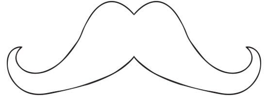 Усы Деда Мороза