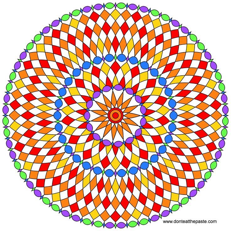 Рисование мандал