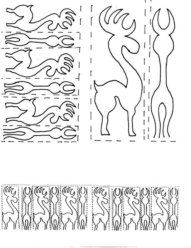 Трафареты для вырезания по дереву