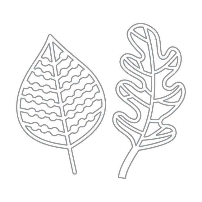 Листочки шаблоны для вырезания