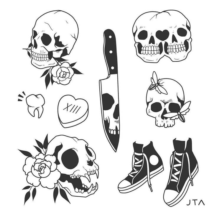 Маленькие тату для мужчин эскизы