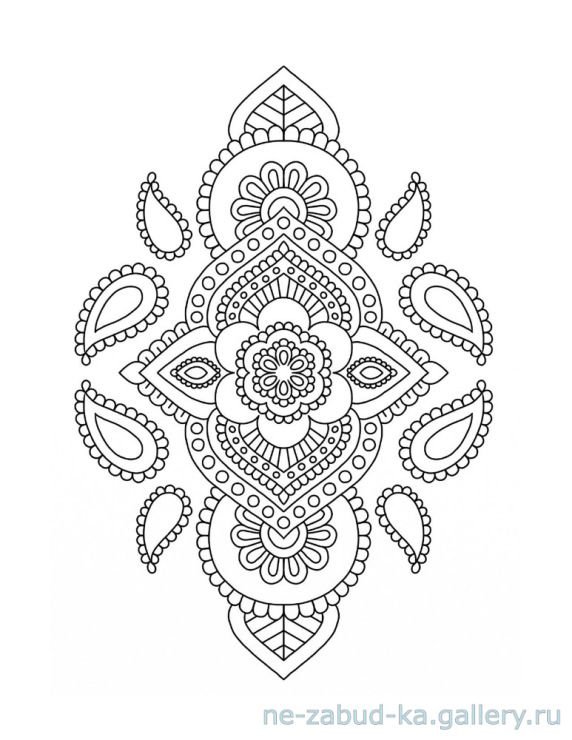 Точечная роспись трафареты