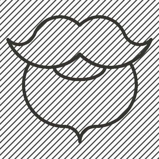 Контур бороды