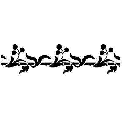 Трафарет "бордюр"