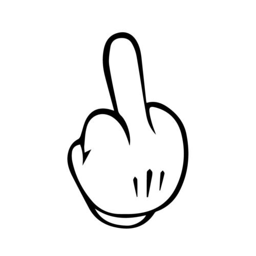 Мультяшный фак