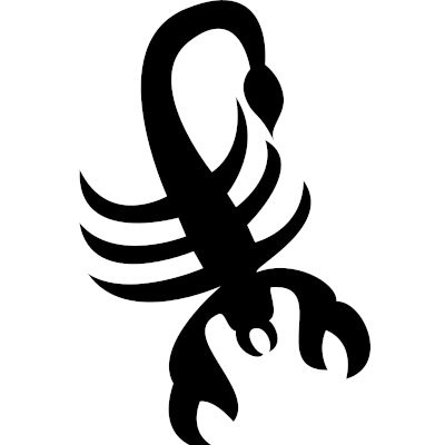 Значок скорпиона