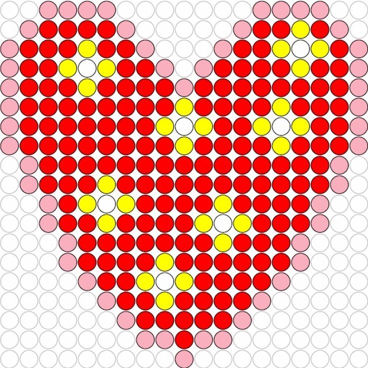 Термомозаика сердечко