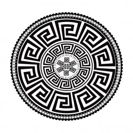 Римский орнамент Меандр