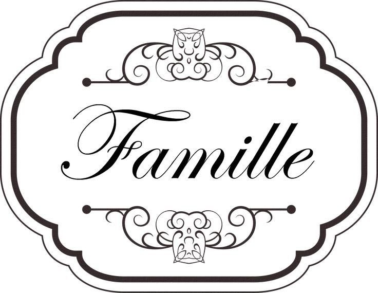 Трафарет с надписями для декупажа