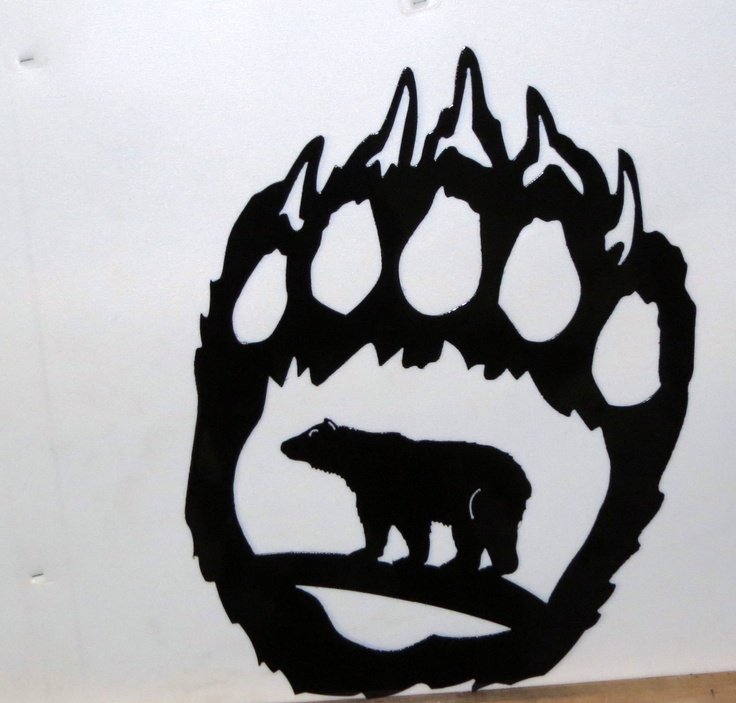 Медведь для лазерной резки