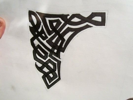 Трафареты для топоров для травления