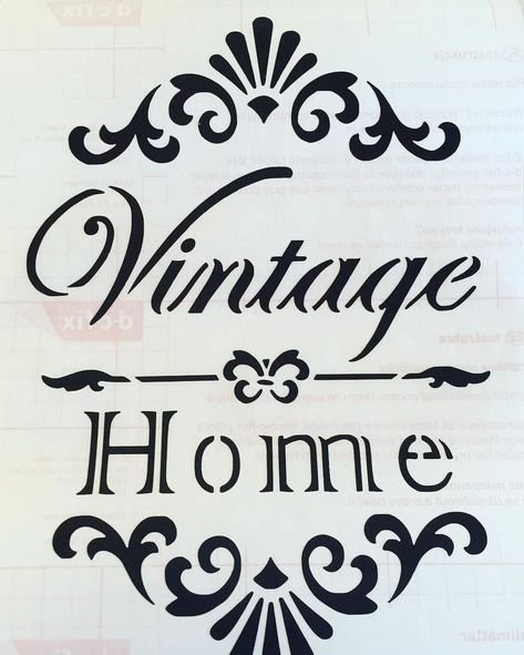 Трафаретные надписи