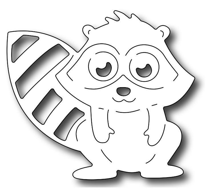 Аппликация енот