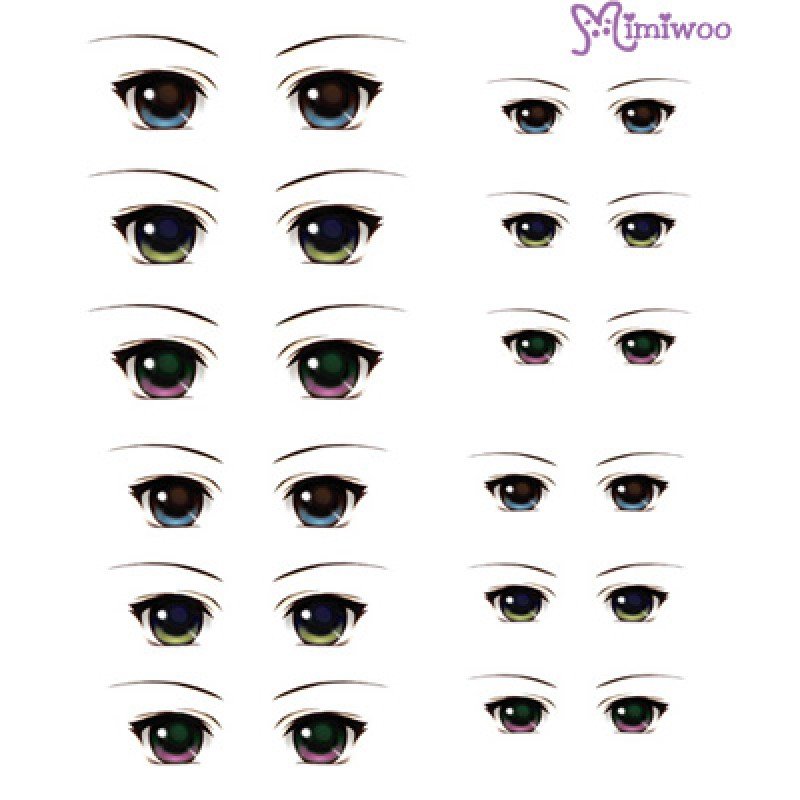 Красивые кукольные лица