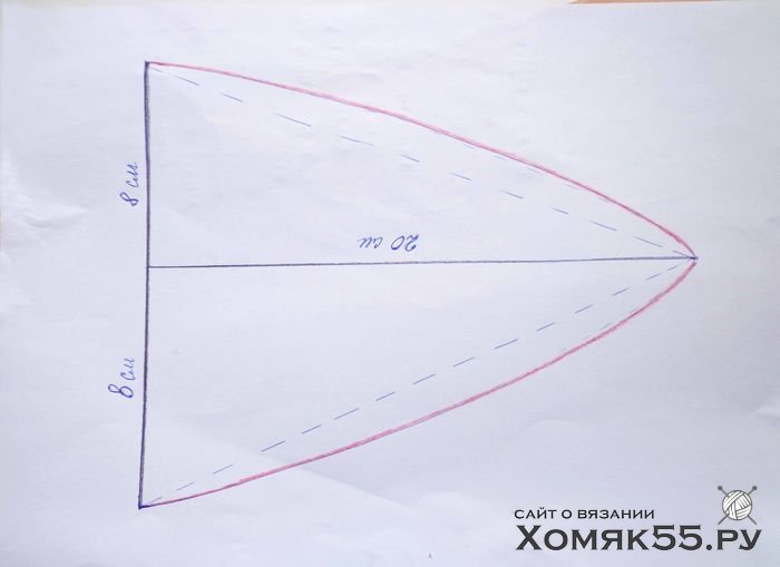 Морковь выкройка