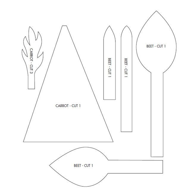 Лекало морковки