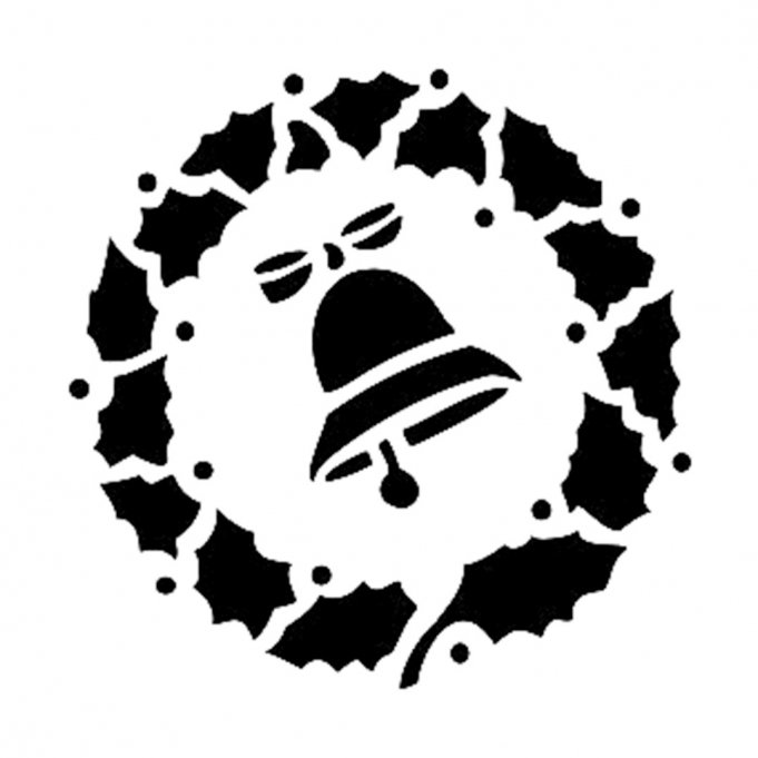 Трафареты для снега спрея