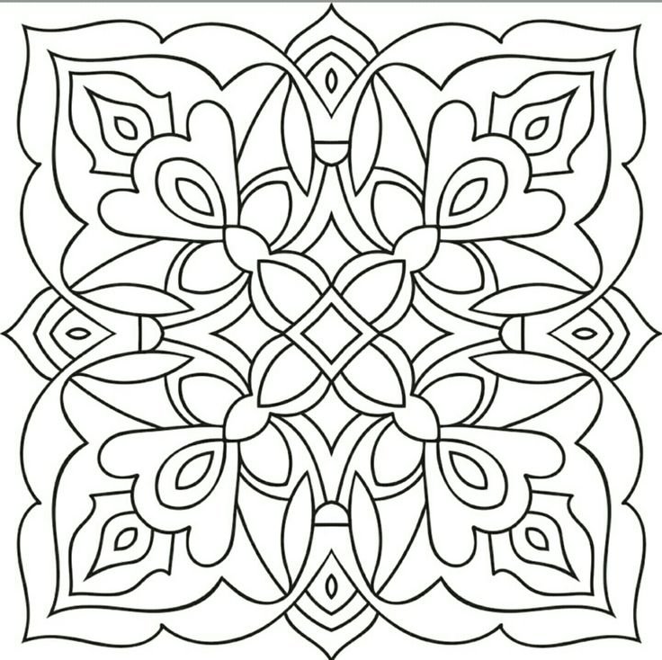 Орнамент в квадрате