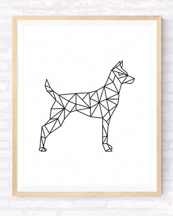 Животные геометрическими фигурами