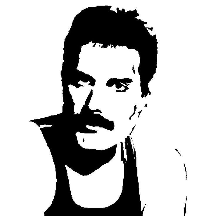 Фредди Меркьюри портрет