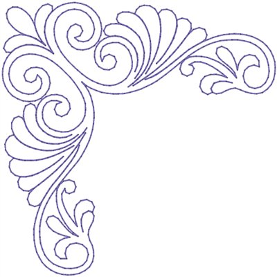 Угловые узоры и орнаменты