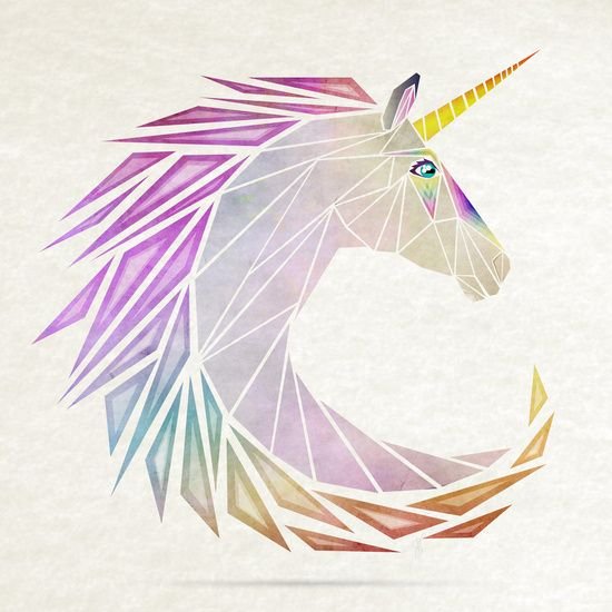 Животные геометрическими фигурами