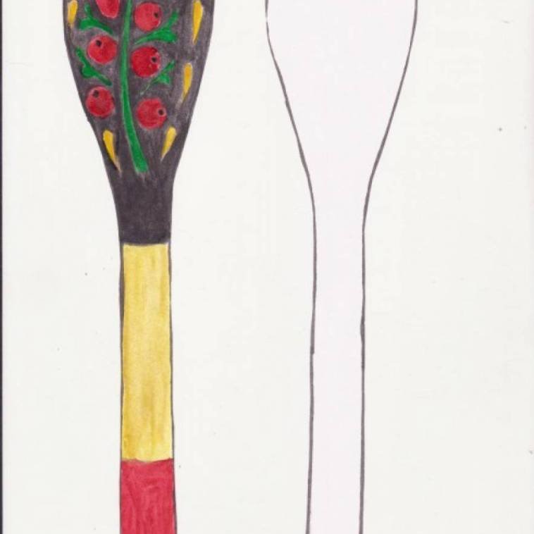 ложки для росписи под хохлому