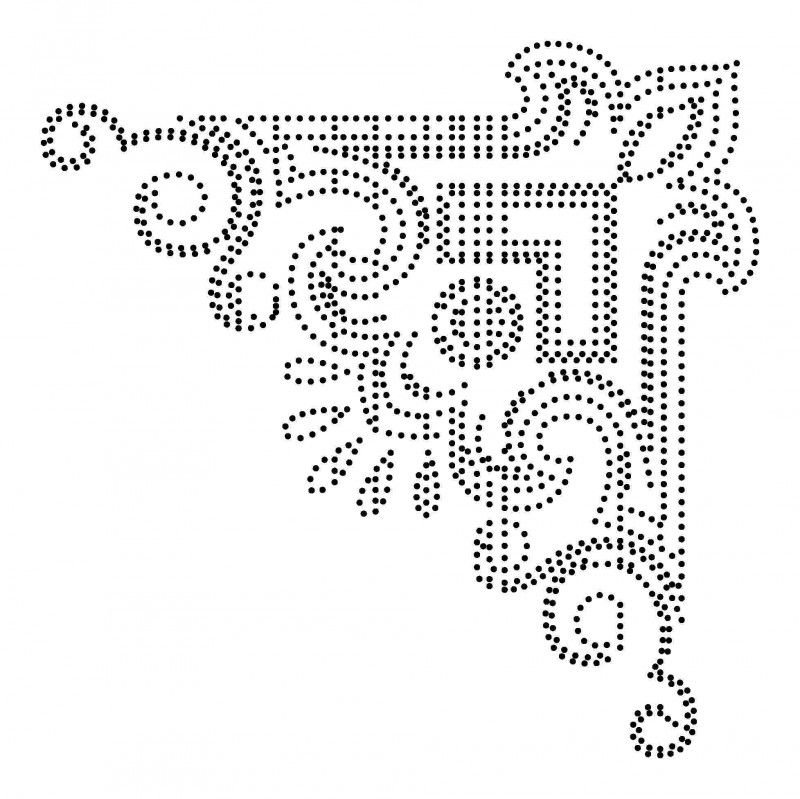 Узоры для точечной росписи контурами